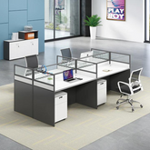 辦公檯 寫字檯 工作檯 E1 環保板材 鋼腳 實木腳 板腳 上線 屏風 側櫃 活動櫃 staff desk table workstation office furniture